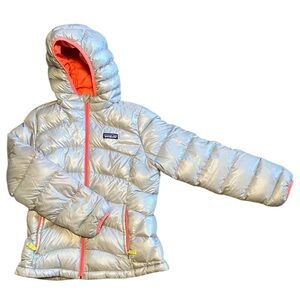 Patagonia Youth M Silver Puffer Coat